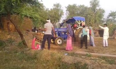 Murder in Bharatpur Rajasthan, Man Crushed By Tractor Over Land Dispute