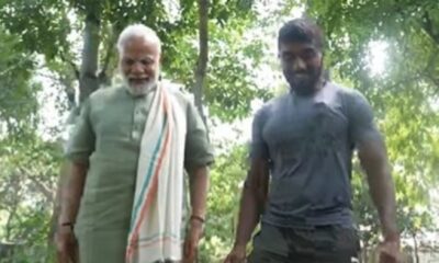 PM Modi did Shramdaan with Ankit Baiyanpuria