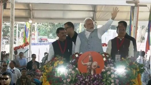 PM modi in jabalpur today