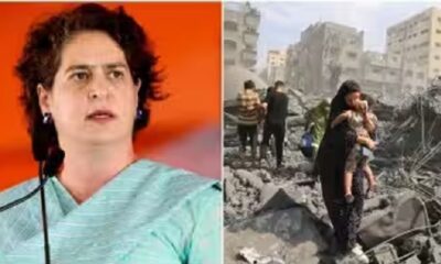 Priyanka Gandhi on Israel Hamas war