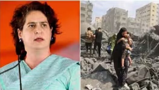 Priyanka Gandhi on Israel Hamas war