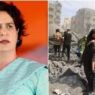 Priyanka Gandhi on Israel Hamas war
