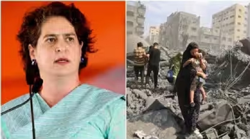 Priyanka Gandhi on Israel Hamas war