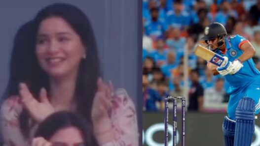 Shubman Gill Sara Tendulkar in WC 2023