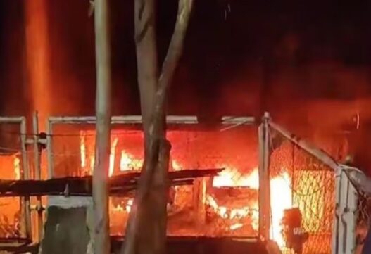 fire in Goregaon Mumbai multi-storey building