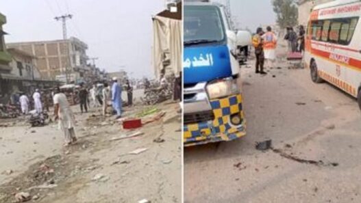 Five people died 21 injured in a massive explosion in Pakistan Khyber Pakhtunkhwa province.