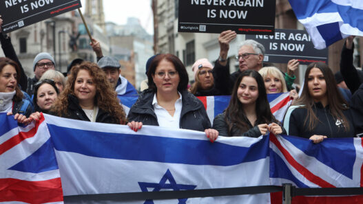 March against antiSemitism on the streets of London