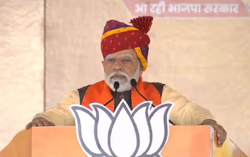 PM Modi address in Sagwara Rajasthan