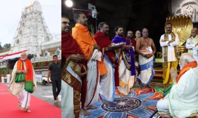 PM Modi in Tirumala