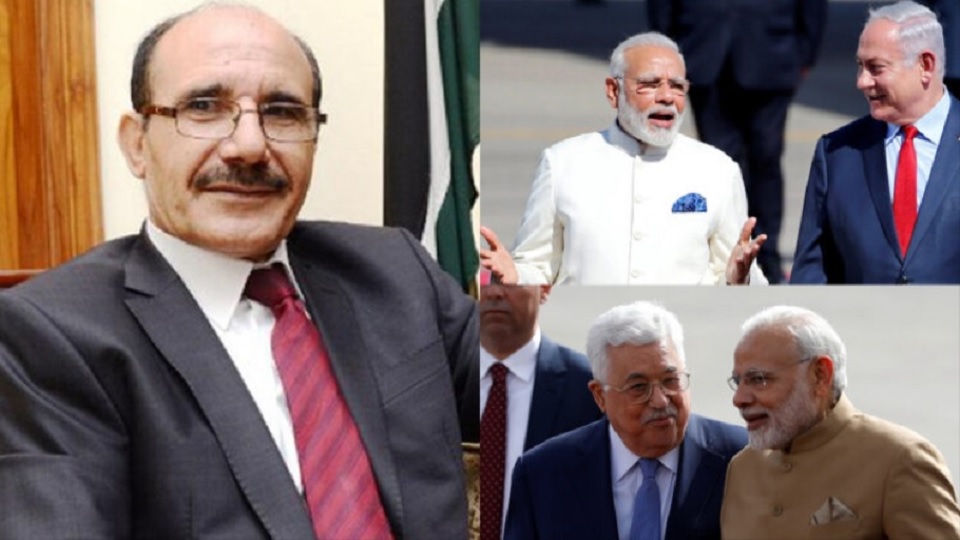 Palestinian Ambassador to India Adnan Abu Alhaija appealed to India for help