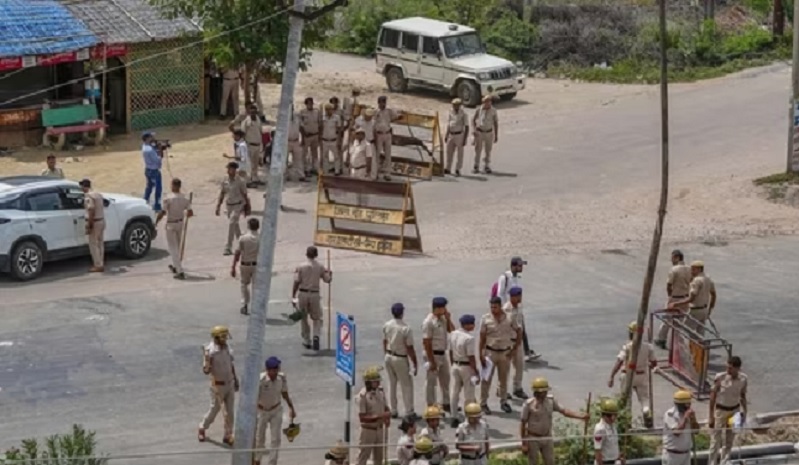 Tension again between two communities in Nuh, stone pelting on women going to worship the well.