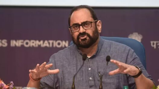Union Minister Rajeev Chandrasekhar