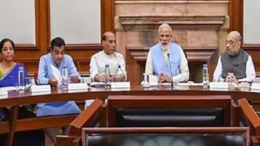 modi cabinet meeting today