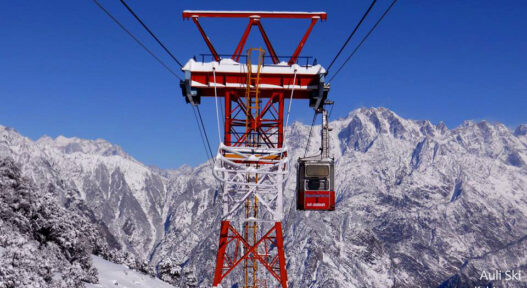 Auli Ropeway Closed