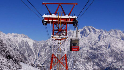 Auli Ropeway Closed