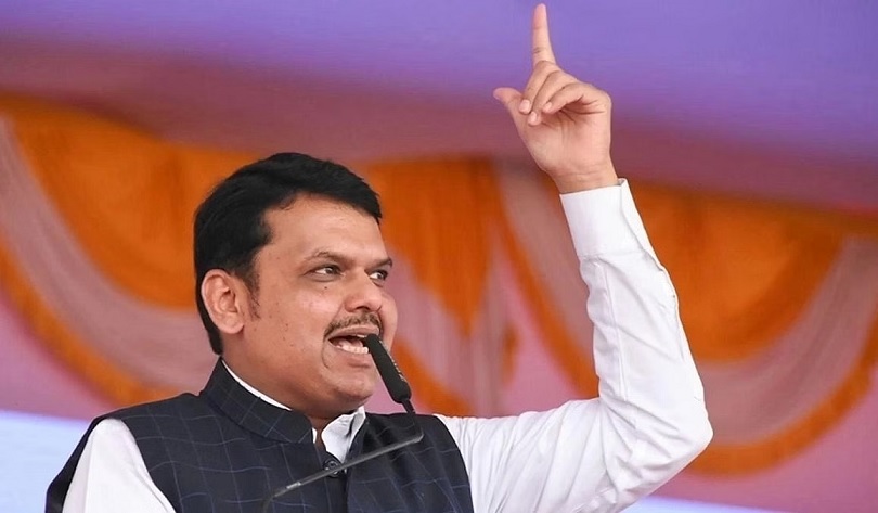 BJP workers shout devendra Fadnavis when bjp state chief chandrashekhar Bawankule asks who next Maharashtra cm