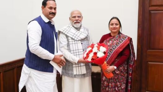 BSP MP Sangeeta Azad met PM Modi