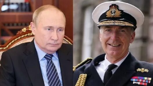 Britain CDS Sir Tony Radakin warns Putin