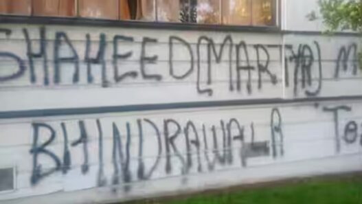 Hindu Temple Vandalised in California