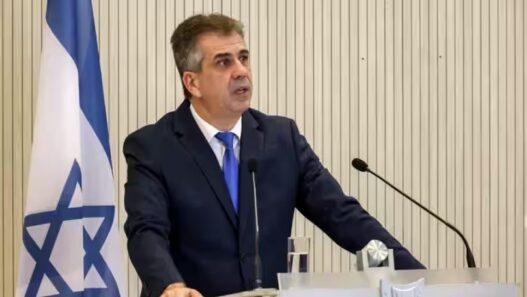 Israeli Foreign Minister Eli Cohen