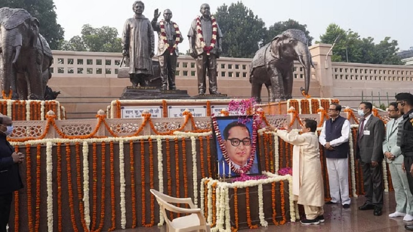 Mayawati pays tribute to Dr Bhimrao Ambedkar on his death anniversary