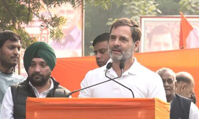 Rahul Gandhi attack on the central government on jantar mantar today