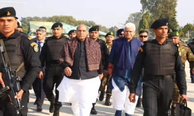 Rajnath Singh told the soldiers in Rajouri