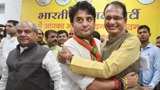 Shivraj Singh Chauhan Jyotiraditya Scindia