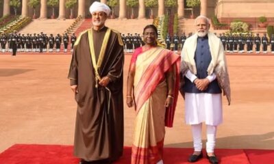 Sultan of Oman arrives on state visit to India