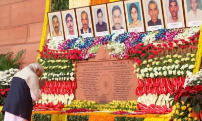 Today is the 22nd anniversary of the attack on Parliament, PM Modi paid tribute to the martyrs.