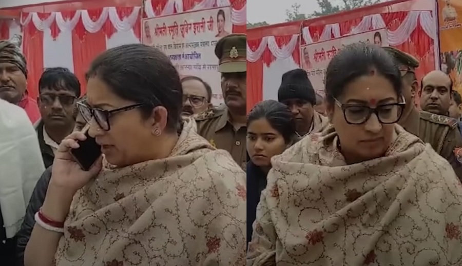 Video of Smriti Irani instructions goes viral