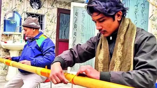 21.6 feet long flute will echo in Ayodhya city