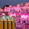Bio toilets installed at Saryu Ghats in Ayodhya