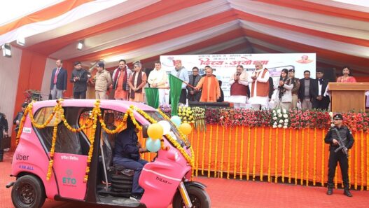 CM gifted EV to Ayodhya