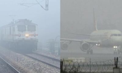 Dense fog again wreaks havoc in North India, flight-rail services disrupted; Drought ends due to rain in J&K