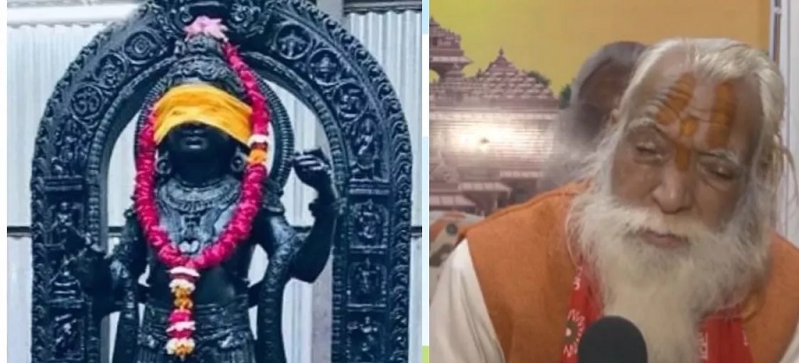 'Eyes cannot be opened before consecration', Chief Priest Satyendra Das is strict on the viral photo of the idol