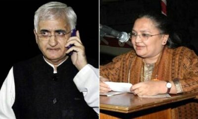 Louise Khurshid wife of former foreign minister Salman Khurshid