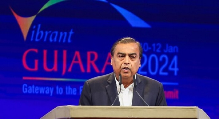 Mukesh Ambani in Vibrant Gujarat Summit