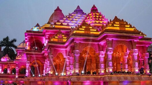 Ramnagari is decorated like