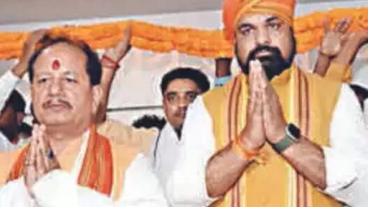 Samrat Chaudhary and Vijay Sinha