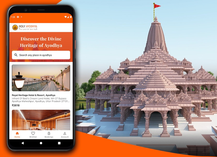 Tourism Centric mobile app Ayodhya