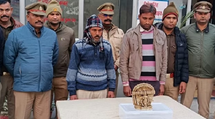 UP Ashtadhatu idol of Lord Vishnu worth Rs 5 crore recovered