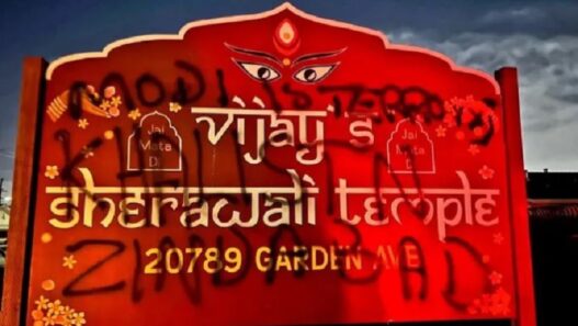 US Hindu Temple Attacked