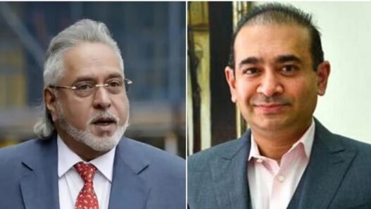 Vijay Mallya and Nirav Modi