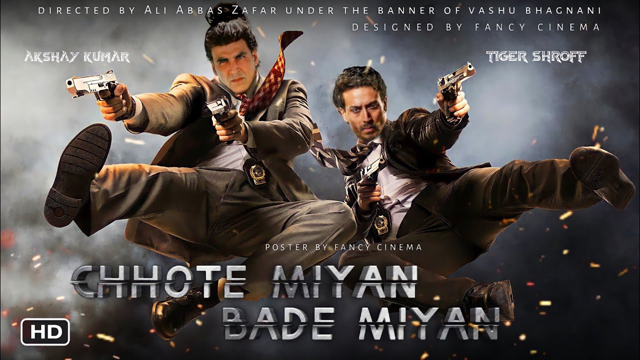 release poster of 'Bade Miyan Chote Miyan' on New Year