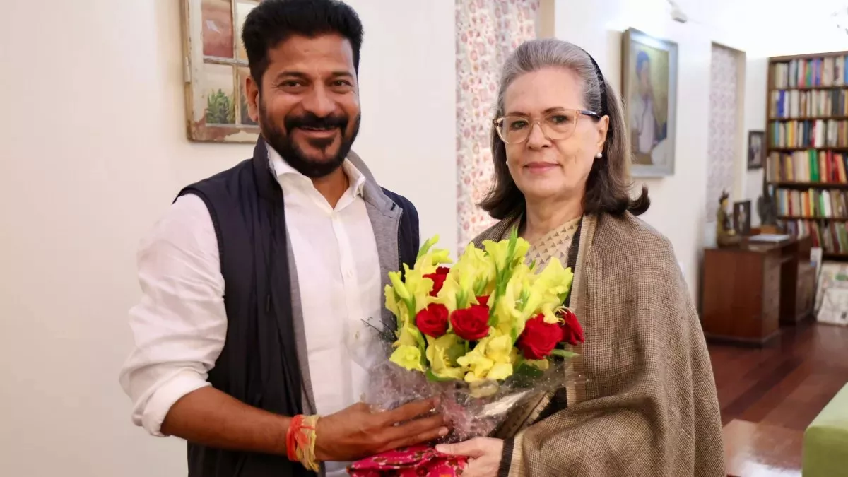 CM Revanth appeal to Sonia Gandhi