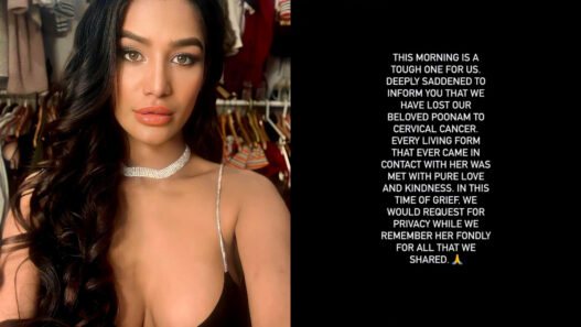 Model and actress Poonam Pandey is alive