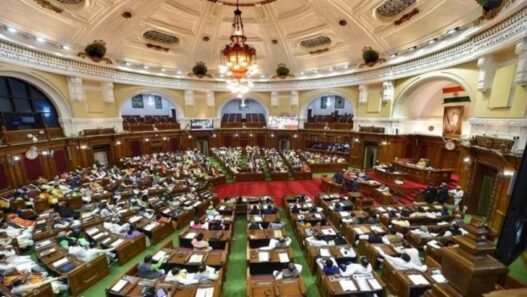 Anger erupted against SP on social media over protest against Ram Temple in up vidhansabha