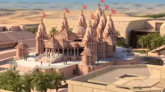 This grand Hindu temple will become an example of India-UAE friendship