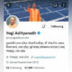 Yogi becomes number 01 CM on social media platform